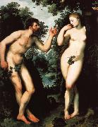 Peter Paul Rubens Adam and evy Spain oil painting artist